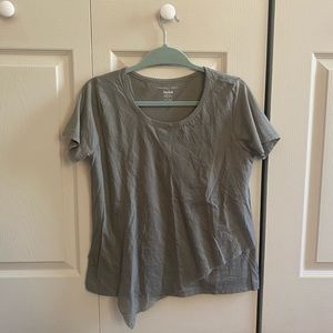 Majestic Paris for Neiman Marcus linen double layer short sleeve